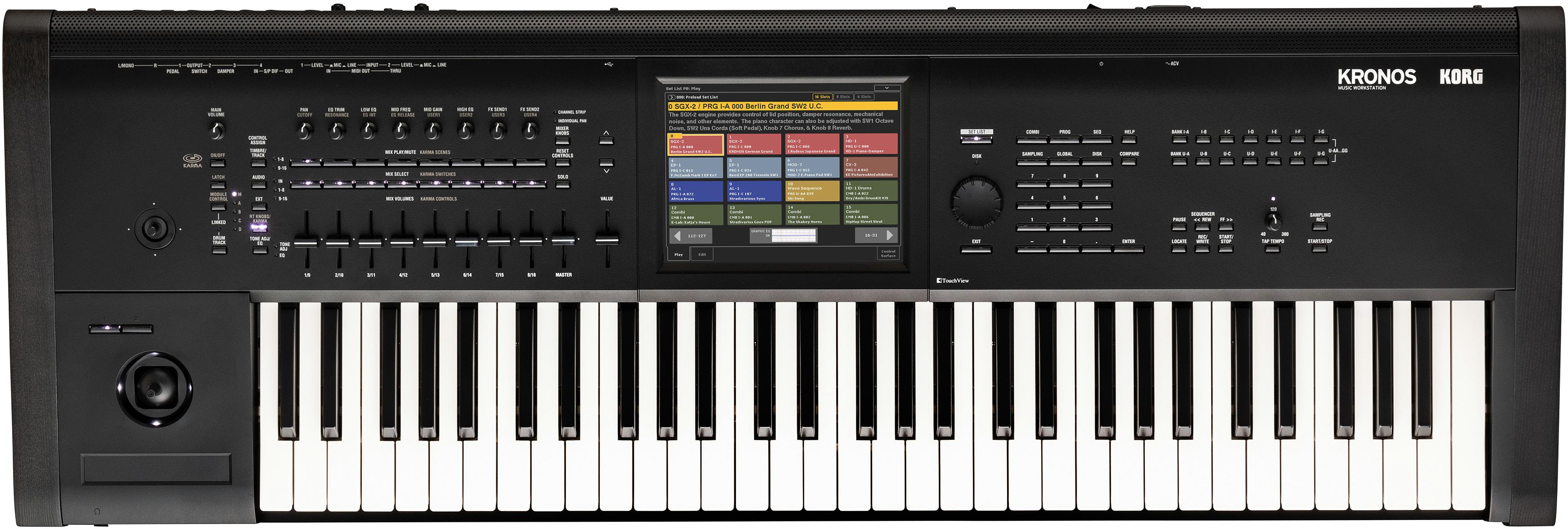 Korg Kronos 61 digital music workstation - Andertons Music Co